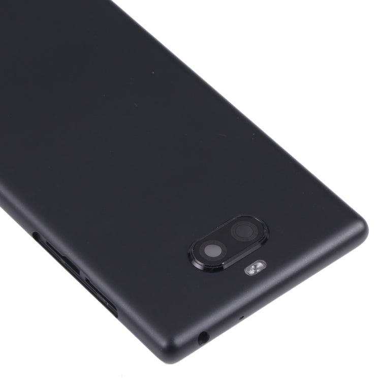 Battery Back Cover for Sony Xperia 10 Plus(Black) - Back Cover by buy2fix | Online Shopping UK | buy2fix