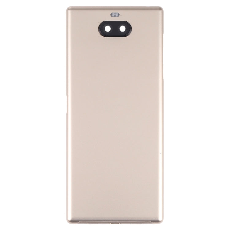 Battery Back Cover for Sony Xperia 10 Plus(Gold) - Back Cover by buy2fix | Online Shopping UK | buy2fix