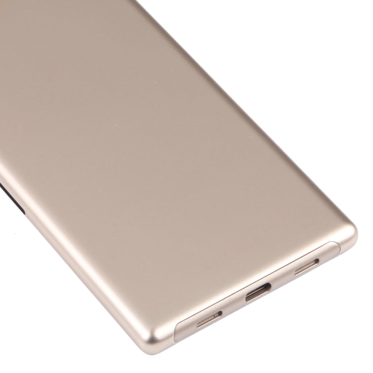 Battery Back Cover for Sony Xperia 10 Plus(Gold) - Back Cover by buy2fix | Online Shopping UK | buy2fix