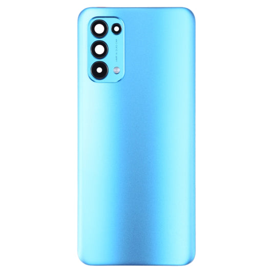 For OPPO Reno5 5G / Find X3 Lite PEGM00, PEGT00, CPH2145 Original Battery Back Cover (Blue) by buy2fix