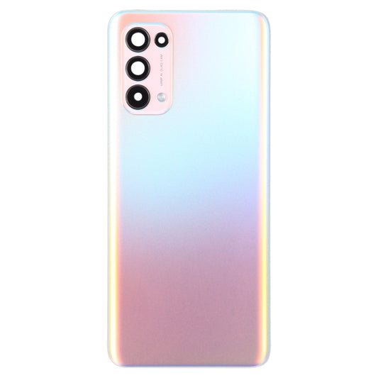 For OPPO Reno5 4G CPH2159 Original Battery Back Cover (Orange) by buy2fix