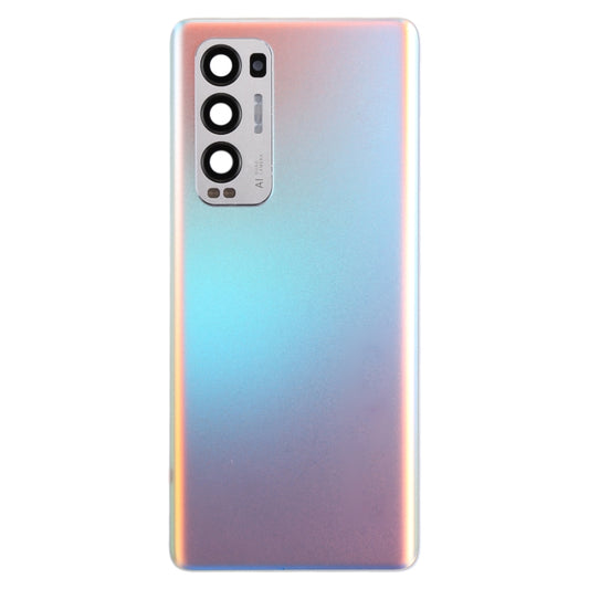 For OPPO Reno5 Pro+ 5G / Find X3 Neo CPH2207, PDRM00, PDRT00 Original Battery Back Cover (Orange) - Back Cover by buy2fix | Online Shopping UK | buy2fix