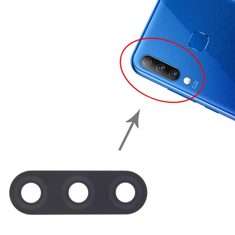 For Infinix S4 X626, X626B, X610B, X626B LTE 10pcs Back Camera Lens - Camera Parts by buy2fix | Online Shopping UK | buy2fix