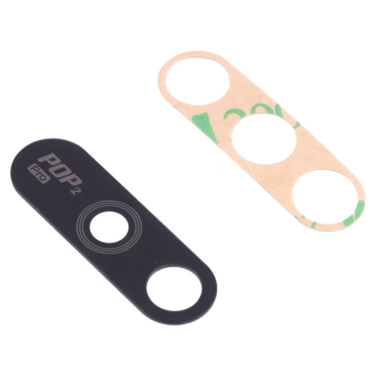 For Tecno Pop 2 Plus BA2, RB8S 10pcs Back Camera Lens - Camera Parts by buy2fix | Online Shopping UK | buy2fix