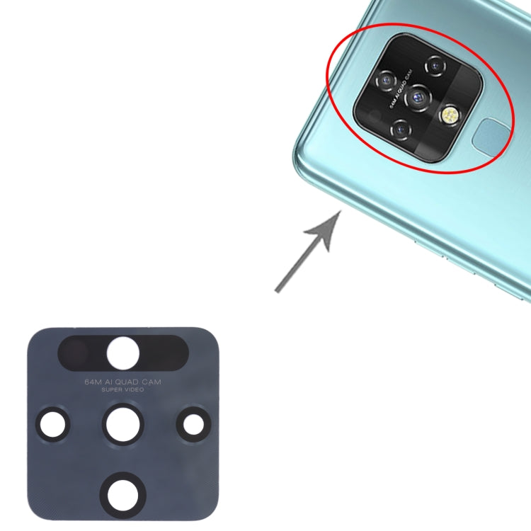 For Tecno Camon 16 / Camon 16 Premier CE7, CE7j, CE9h, CE9, CD6j 10pcs Back Camera Lens by buy2fix