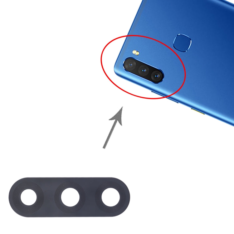 For Infinix S4 / Note 6 X610, X626, X626B, X610B, X626B LTE 10pcs Back Camera Lens - Camera Parts by buy2fix | Online Shopping UK | buy2fix