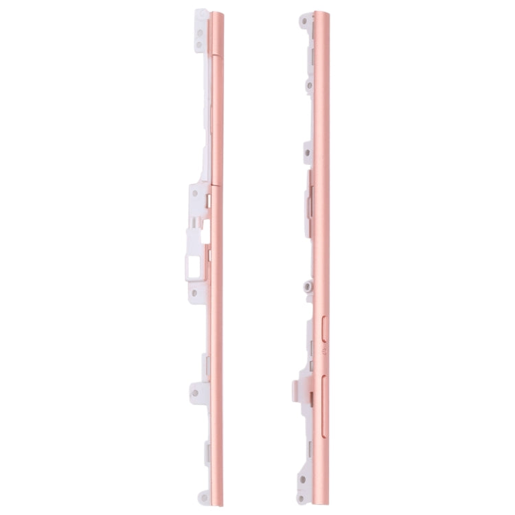 1 Pair Side Part Sidebar For Sony Xperia L1(Pink) - Frame Bezel Plate by buy2fix | Online Shopping UK | buy2fix