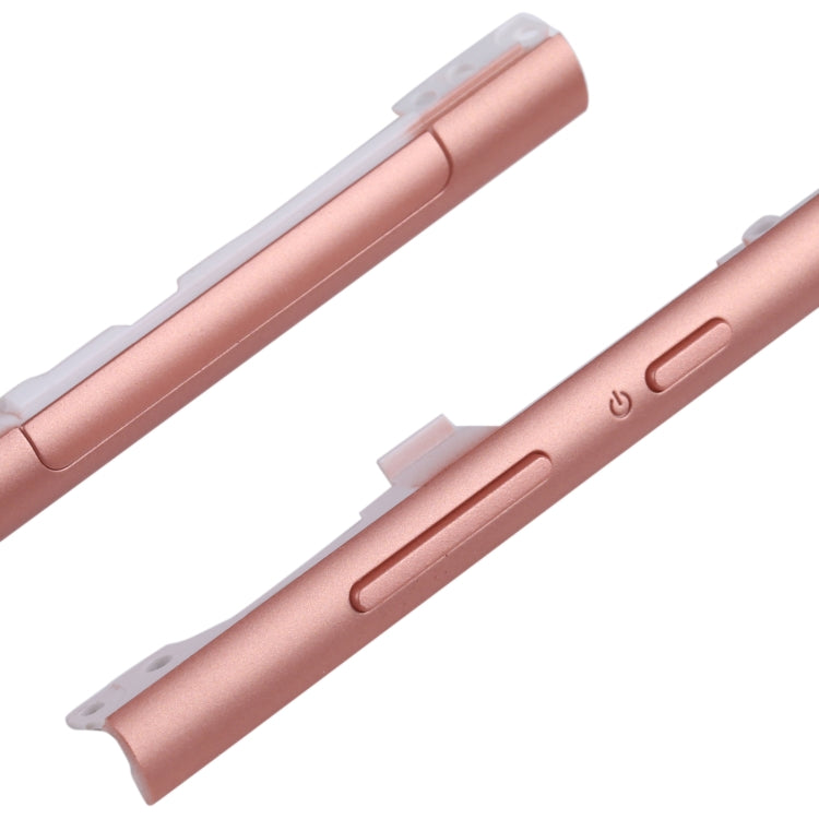 1 Pair Side Part Sidebar For Sony Xperia L1(Pink) - Frame Bezel Plate by buy2fix | Online Shopping UK | buy2fix
