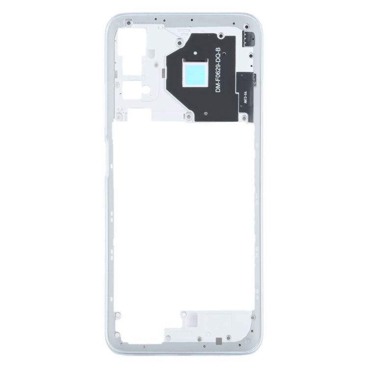 Original Middle Frame Bezel Plate for Xiaomi Redmi Note 10 5G / Redmi Note 10T 5G M2103K19G, M2103K19C(White) - Frame Bezel Plate by buy2fix | Online Shopping UK | buy2fix