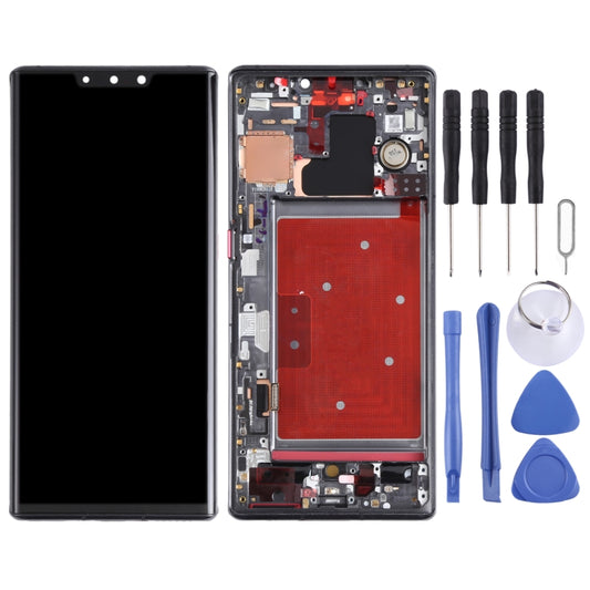 Original OLED LCD Screen for Huawei Mate 30 RS Porsche Design Digitizer Full Assembly with Frame(Without LOGO) by buy2fix
