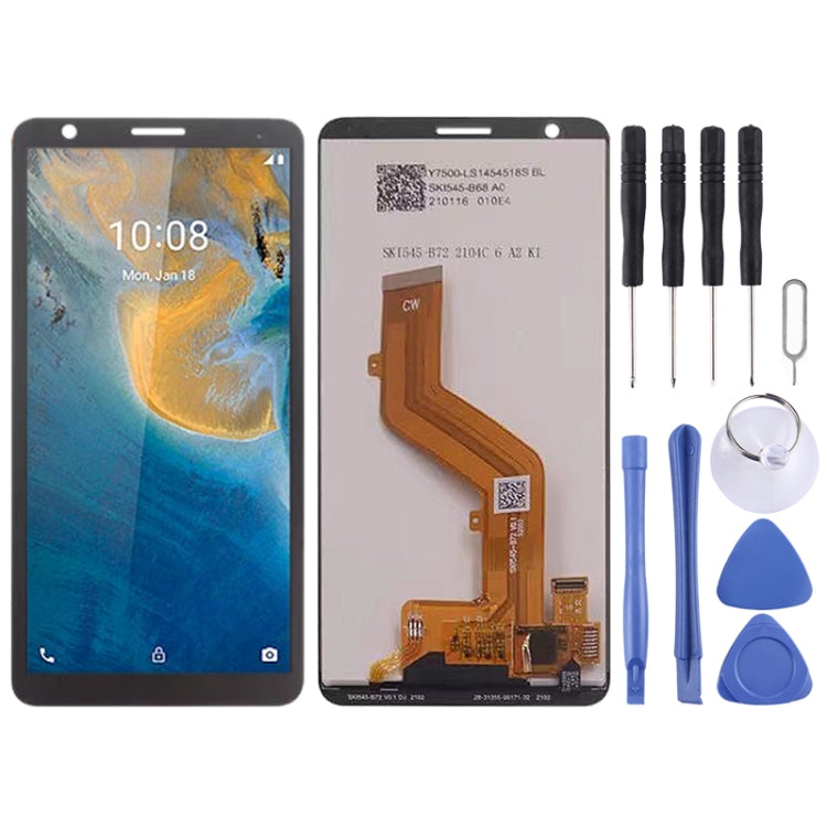 LCD Screen and Digitizer Full Assembly for ZTE Blade A31 (2021)(Black) - For ZTE by buy2fix | Online Shopping UK | buy2fix