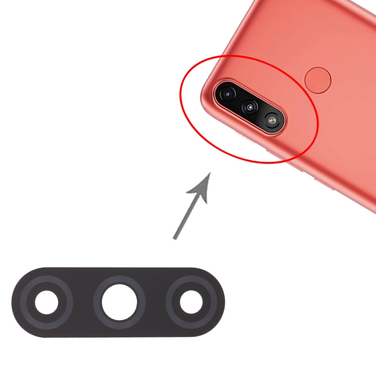 10 PCS Back Camera Lens for Motorola Moto E7 Power PAMH0001IN PAMH0010IN PAMH0019IN - Camera Accessories by buy2fix | Online Shopping UK | buy2fix