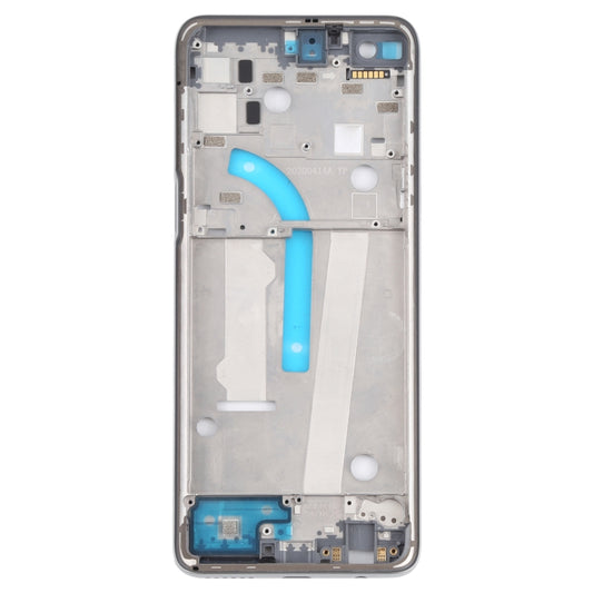 Original Front Housing LCD Frame Bezel Plate for Motorola Moto G100 XT2125 XT2125-4 (Silver) - Frame Bezel Plate by buy2fix | Online Shopping UK | buy2fix