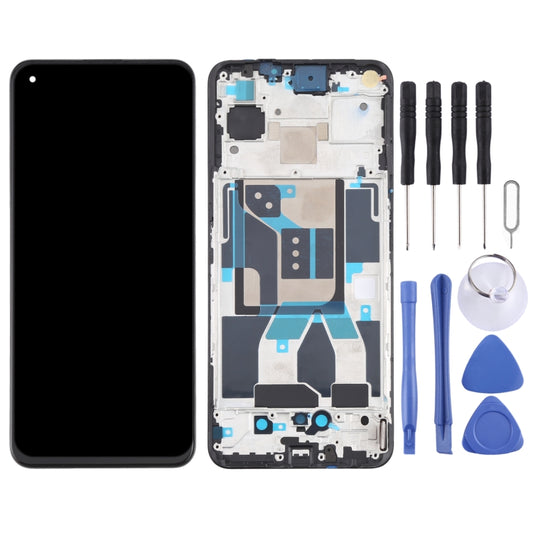Original Super AMOLED Material LCD Screen and Digitizer Full Assembly with Frame for OPPO Realme GT 5G RMX2202 - LCD Screen by buy2fix | Online Shopping UK | buy2fix