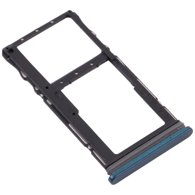 For Motorola Moto G50 SIM Card Tray + Micro SD Card Tray (Green) - Card Socket by buy2fix | Online Shopping UK | buy2fix