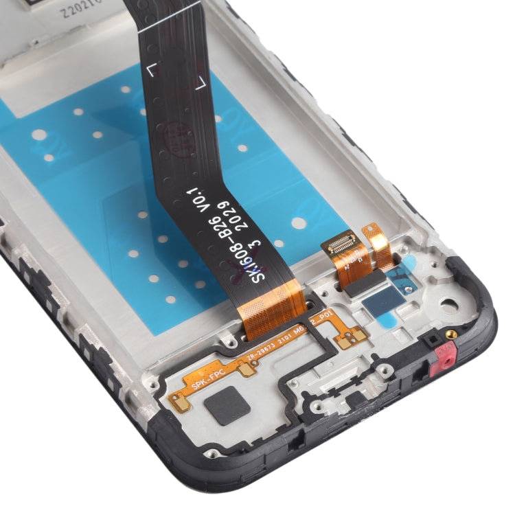 TFT LCD Screen for Motorola Moto E6i XT2053-5 Digitizer Full Assembly with Frame (Black) - LCD Screen by buy2fix | Online Shopping UK | buy2fix