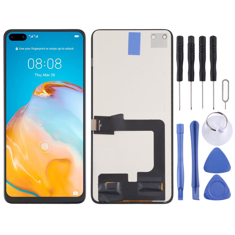 TFT LCD Screen for Huawei P40 with Digitizer Full Assembly,Not Supporting Fingerprint Identification - LCD Screen by buy2fix | Online Shopping UK | buy2fix
