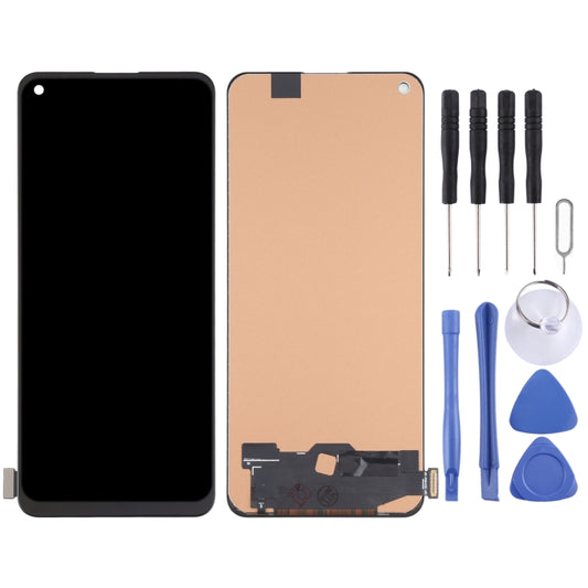TFT Material LCD Screen and Digitizer Full Assembly (Not Supporting Fingerprint Identification) for OPPO Reno5 F / Reno5 Z / Reno5 Lite / CPH2217 CHP2211 CPH2205 by buy2fix