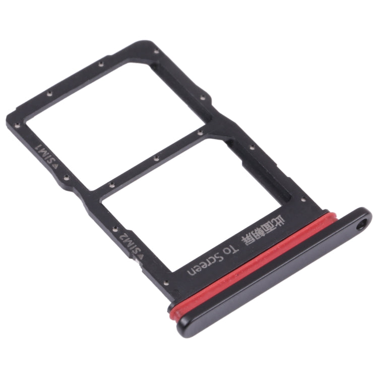 SIM Card Tray + SIM Card Tray for Huawei Nova 8 se Youth (Black) - Card Socket by buy2fix | Online Shopping UK | buy2fix
