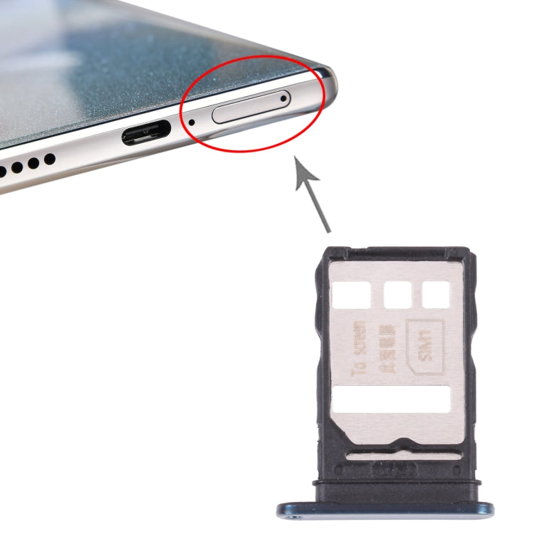 SIM Card Tray + SIM Card Tray for Honor 50 Pro (Green) - Card Tray by buy2fix | Online Shopping UK | buy2fix