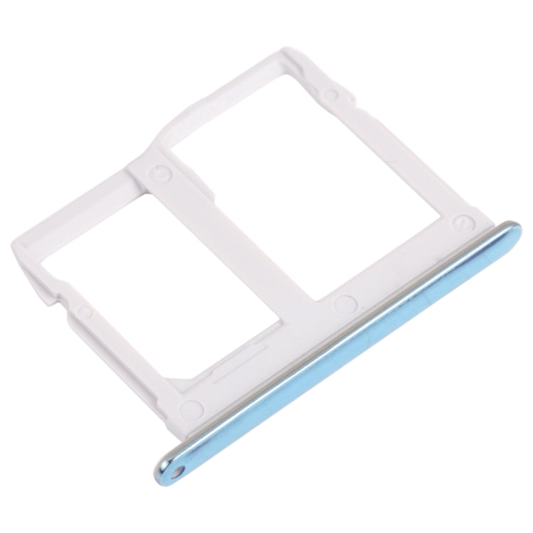 Nano SIM Card Tray + Micro SD Card Tray for LG Stylo 6 / K71 LMQ730HA, LM-Q730HA, LMQ730TM, LM-Q730TM (Blue) - For LG by buy2fix | Online Shopping UK | buy2fix