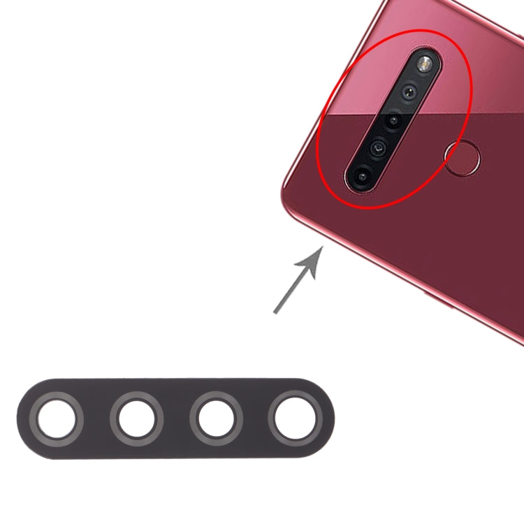 10 PCS Back Camera Lens for LG K51 / Q51 LM-Q510N K500MM by buy2fix