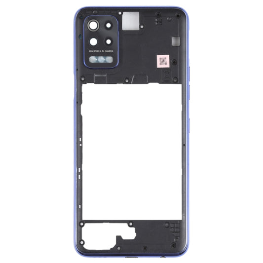Middle Frame Bezel Plate for LG Q52 / K62 (Blue) by buy2fix
