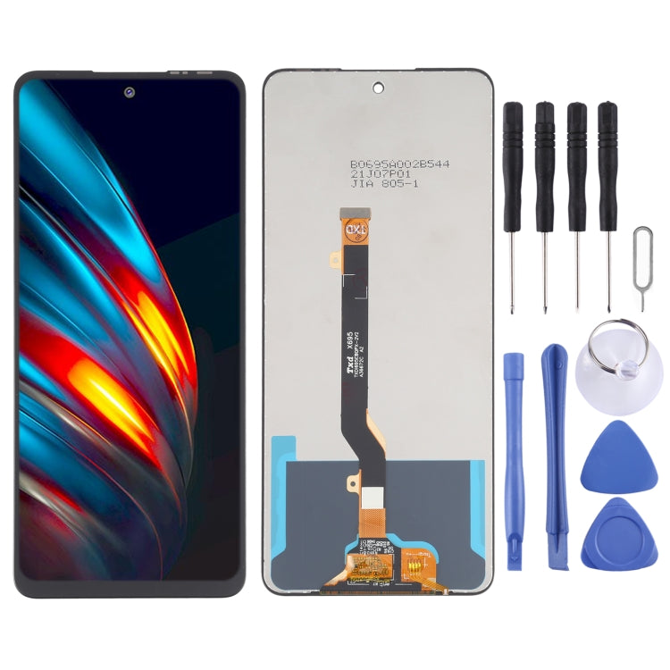 TFT LCD Screen for Tecno Pova 2 LE7 with Digitizer Full Assembly - LCD Screen by buy2fix | Online Shopping UK | buy2fix