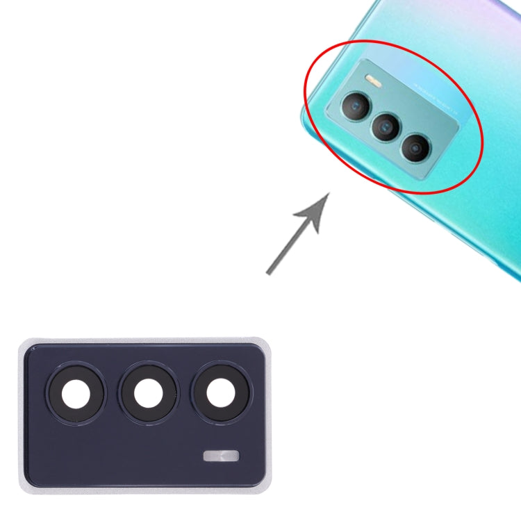 For Vivo T1 Back Camera Lens Frame (Black) by buy2fix