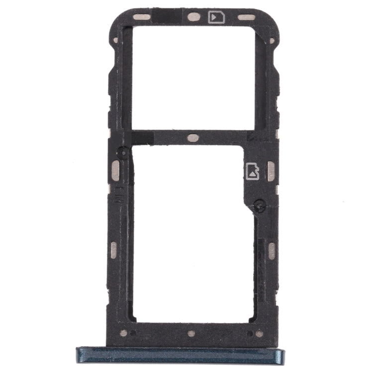 SIM Card Tray + SIM Card Tray / Micro SD Card Tray for ZTE Blade V10 Vita (Green) - For ZTE by buy2fix | Online Shopping UK | buy2fix