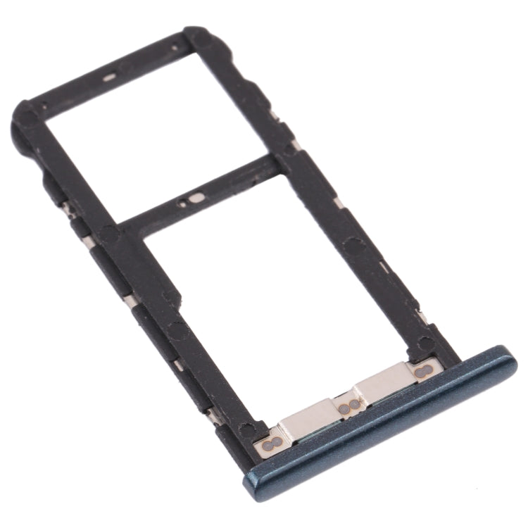 SIM Card Tray + SIM Card Tray / Micro SD Card Tray for ZTE Blade V10 Vita (Green) - For ZTE by buy2fix | Online Shopping UK | buy2fix