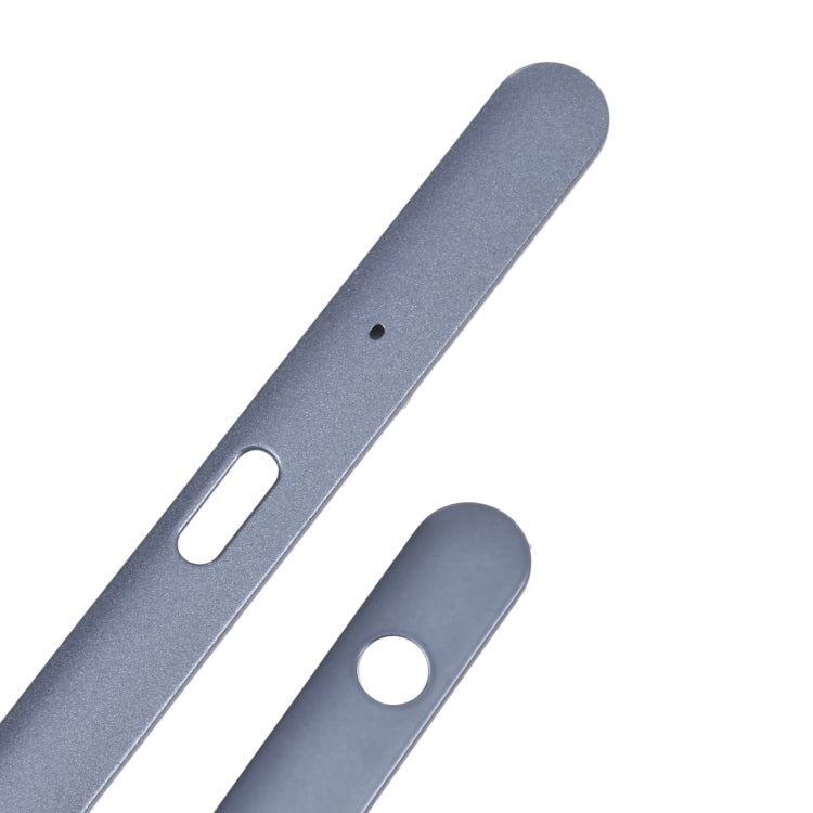 1 Pair Upper and Lower Part Sidebar For Sony Xperia XZ1(Blue) - Frame Bezel Plate by buy2fix | Online Shopping UK | buy2fix