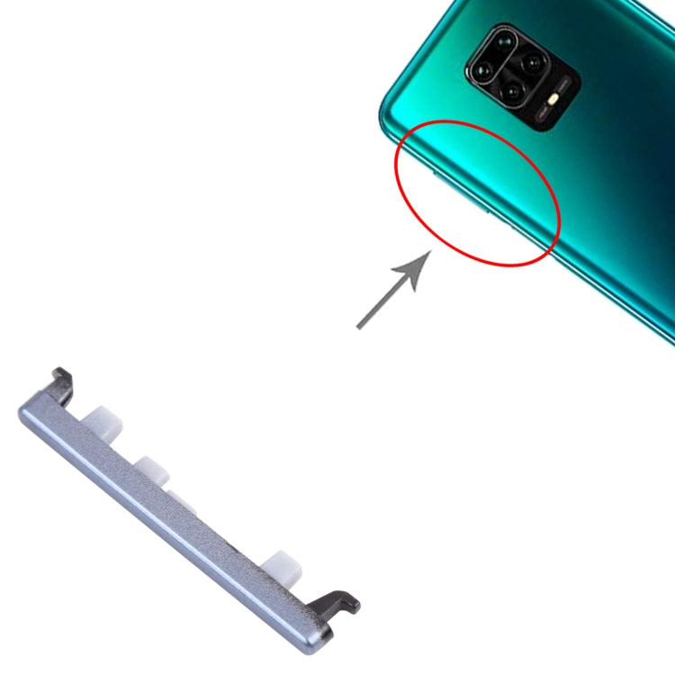 Volume Control Button for Xiaomi Redmi Note 9S / Redmi Note 9 Pro Max / Redmi Note 9 Pro(India) (Black) by buy2fix