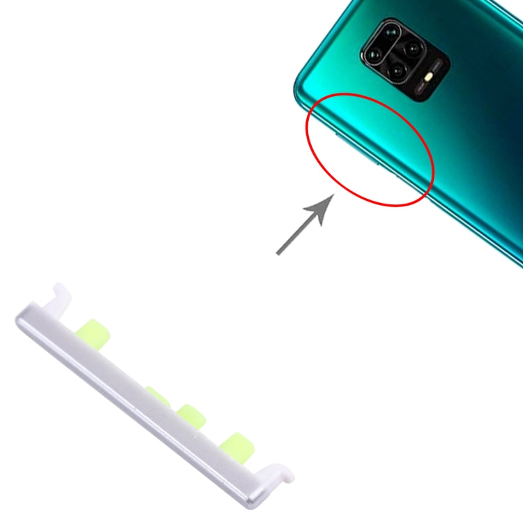 Volume Control Button for Xiaomi Redmi Note 9S / Redmi Note 9 Pro Max / Redmi Note 9 Pro(India) (Silver) by buy2fix