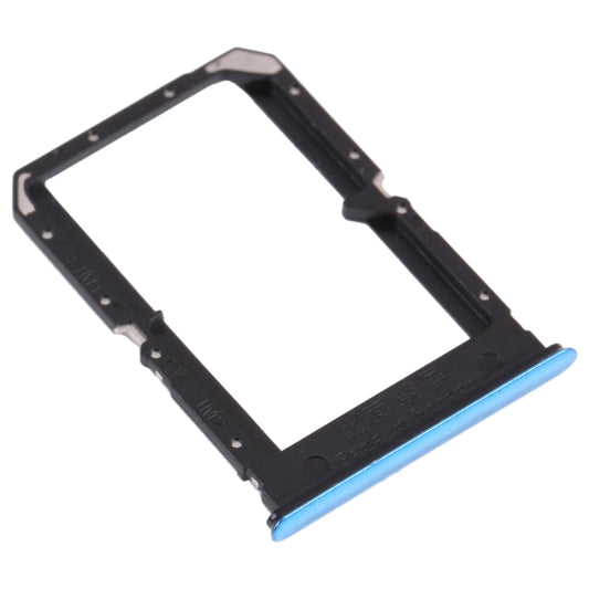 For OPPO Reno5 5G / Find X3 Lite PEGM00 PEGT00 CPH2145 SIM Card Tray + SIM Card Tray(Blue) by buy2fix
