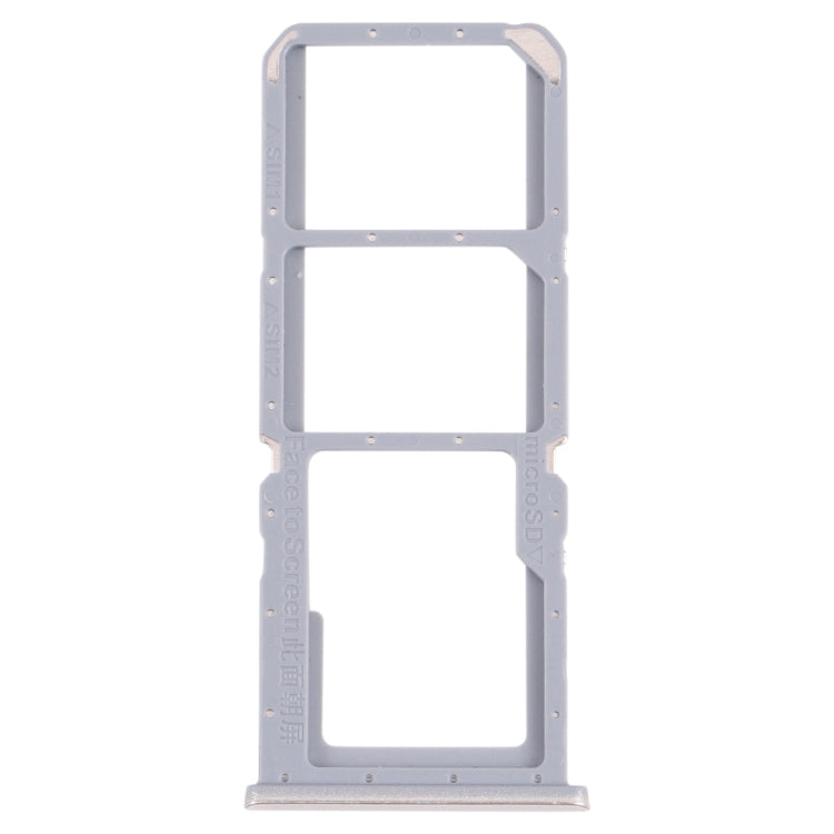 For OPPO A16 / A16S CPH2269 CPH2271 SIM Card Tray + SIM Card Tray + Micro SD Card Tray (Gold) - Card Tray by buy2fix | Online Shopping UK | buy2fix