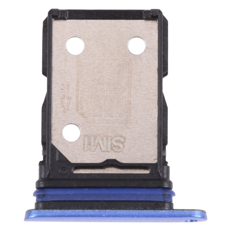 For OPPO Realme X7 RMX2176 SIM Card Tray + SIM Card Tray (Blue) - Card Tray by buy2fix | Online Shopping UK | buy2fix