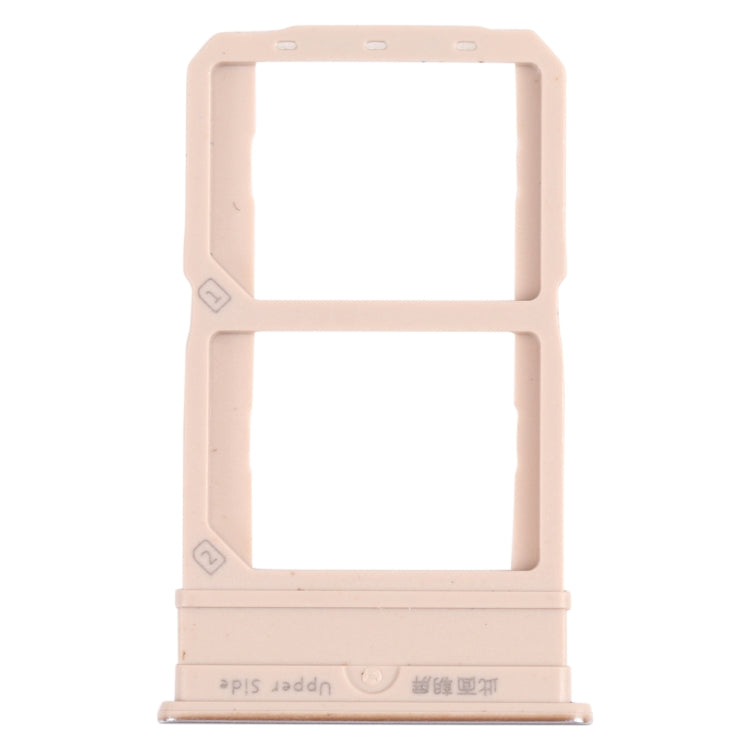 For vivo iQOO Neo5 V2055A SIM Card Tray + SIM Card Tray (Gold) - Card Tray by buy2fix | Online Shopping UK | buy2fix