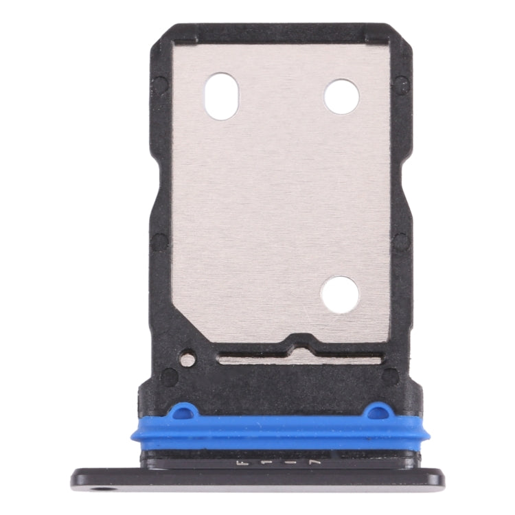 For vivo iQOO 8 Pro SIM Card Tray + SIM Card Tray (Black) - Card Tray by buy2fix | Online Shopping UK | buy2fix