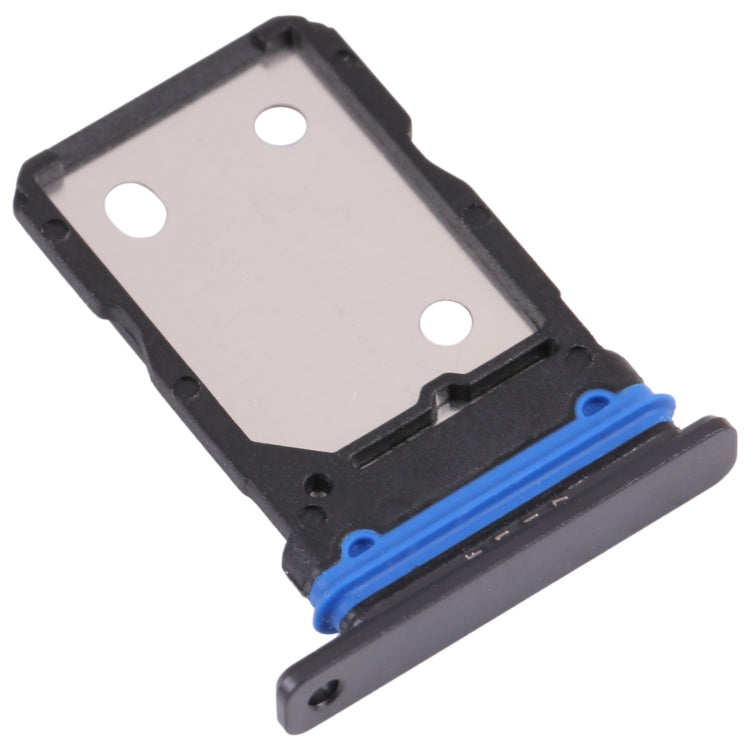 For vivo iQOO 8 Pro SIM Card Tray + SIM Card Tray (Black) - Card Tray by buy2fix | Online Shopping UK | buy2fix