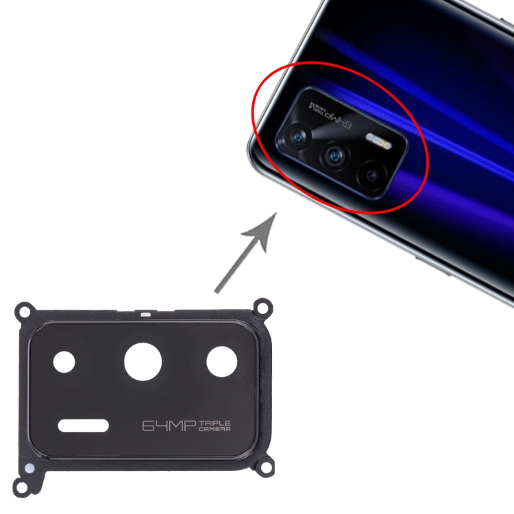 For OPPO Realme GT 5G RMX2202 Camera Lens Cover (Black) by buy2fix