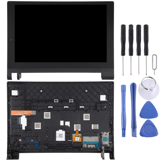 OEM LCD Screen for Lenovo Yoga Tab 3 (10 inch) YT3-X50, YT3-X50F, YT3-X50M Digitizer Full Assembly with Frame (Black) by buy2fix