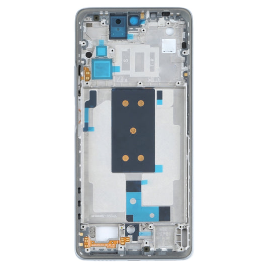 Original Front Housing LCD Frame Bezel Plate for Xiaomi Mi 11T / 11T Pro(Silver) by buy2fix