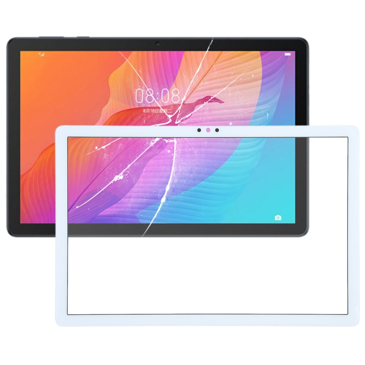 For Huawei Enjoy Tablet 2 AGS3-W00D Front Screen Outer Glass Lens (White) - Outer Glass Lens by buy2fix | Online Shopping UK | buy2fix