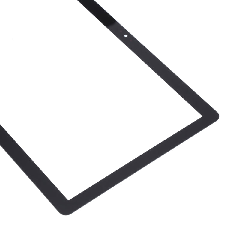 For Huawei MediaPad T5 AGS2-AL03 AGS2-AL09 LTE Front Screen Outer Glass Lens (Black) - Outer Glass Lens by buy2fix | Online Shopping UK | buy2fix
