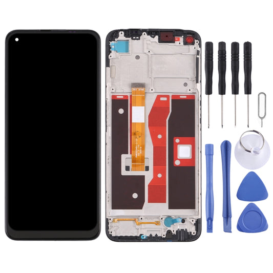 LCD Screen and Digitizer Full Assembly with Frame for OPPO A54 4G/A55 4G CPH2325 CPH2239 - LCD Screen by buy2fix | Online Shopping UK | buy2fix