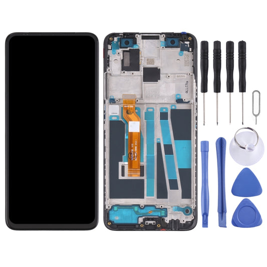 LCD Screen and Digitizer Full Assembly with Frame for OPPO F11 Pro CPH1959 CPH2209 CPH1989(Black) - LCD Screen by buy2fix | Online Shopping UK | buy2fix
