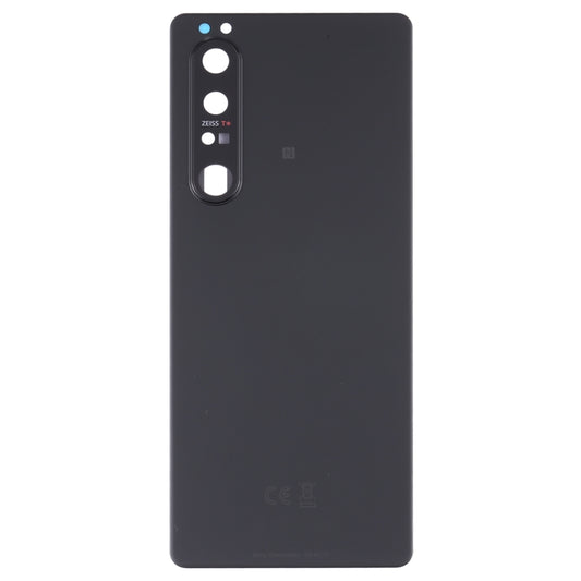Original Battery Back Cover with Camera Lens for Sony Xperia 1 III(Black) - Back Cover by buy2fix | Online Shopping UK | buy2fix
