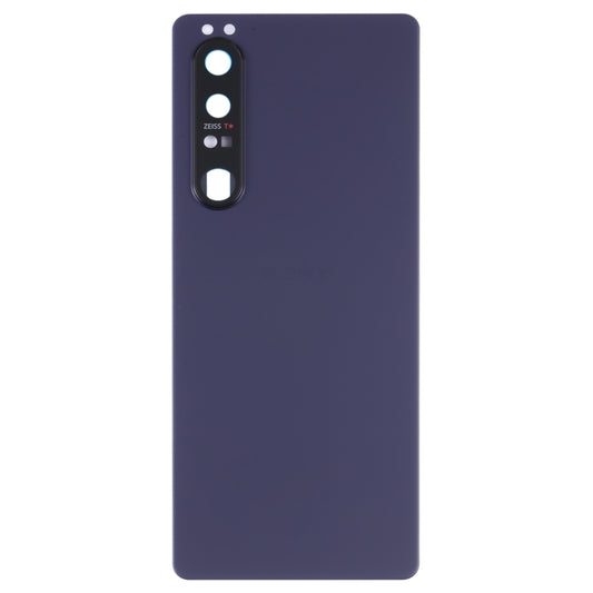 Original Battery Back Cover with Camera Lens for Sony Xperia 1 III(Purple) - Back Cover by buy2fix | Online Shopping UK | buy2fix