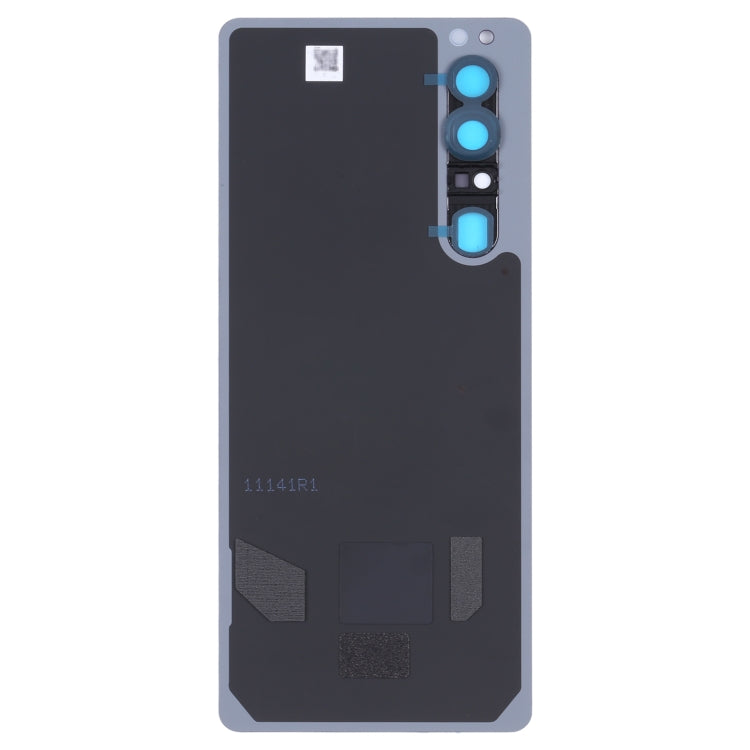 Original Battery Back Cover with Camera Lens for Sony Xperia 1 III(Silver) - Back Cover by buy2fix | Online Shopping UK | buy2fix